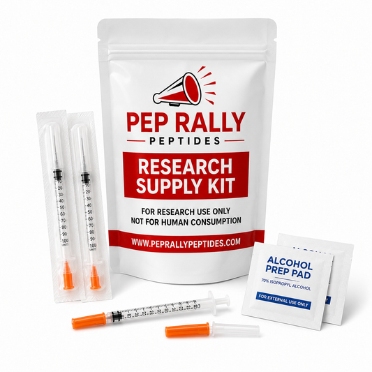 Research Supply Kit | Syringes & Alcohol Wipes